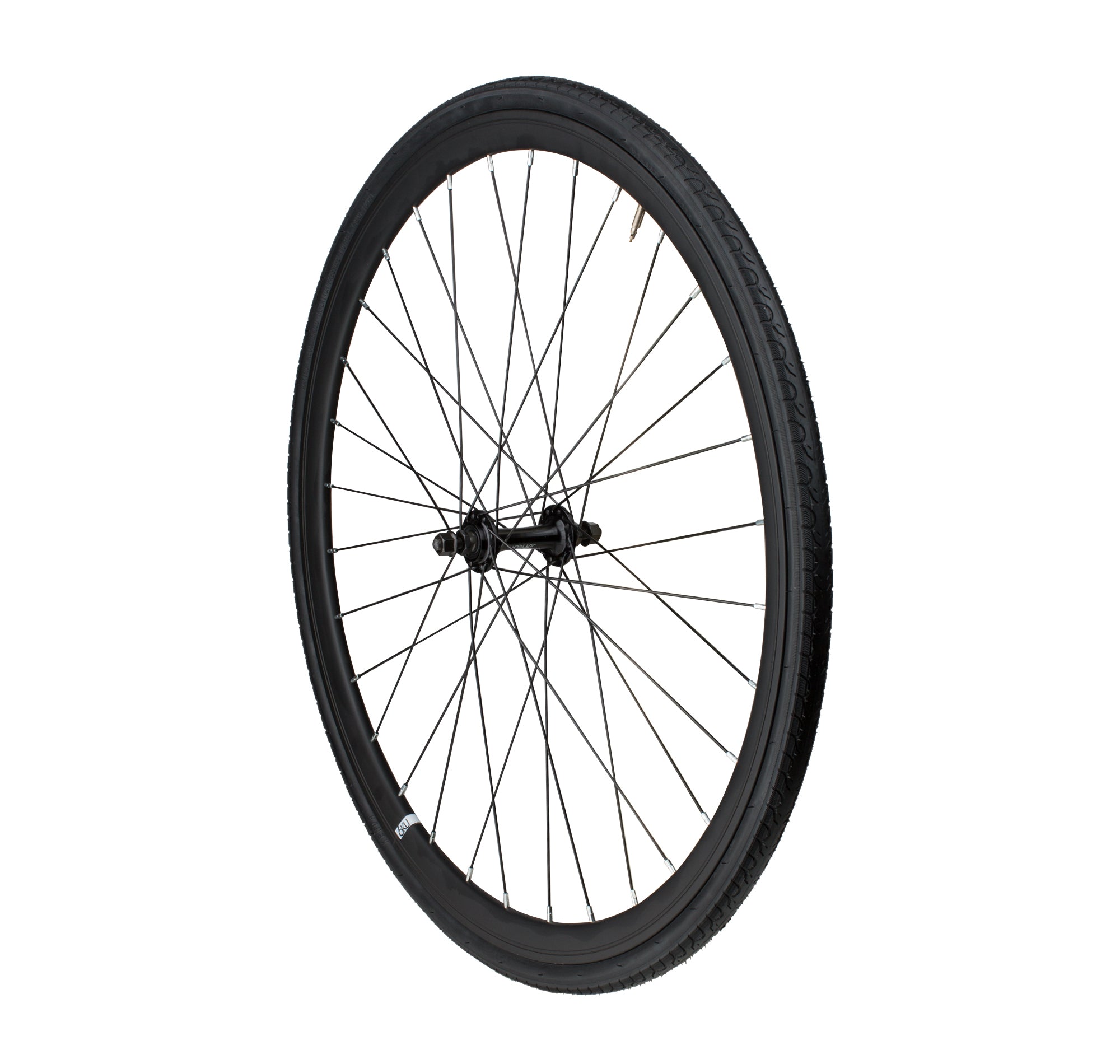 6KU Fixie Front Wheel, Black
