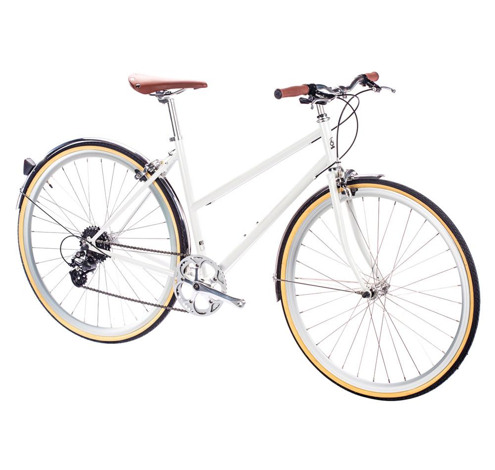 6KU Odessa 8-Speed Step-Thru Hybrid Bike