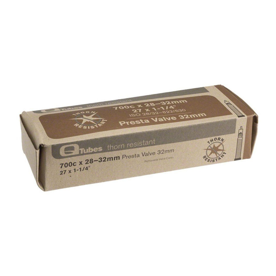 6KU Bikes Q-Tubes Thorn Resistant Inner Tube 700c x 28-32mm / 32mm Presta Valve
