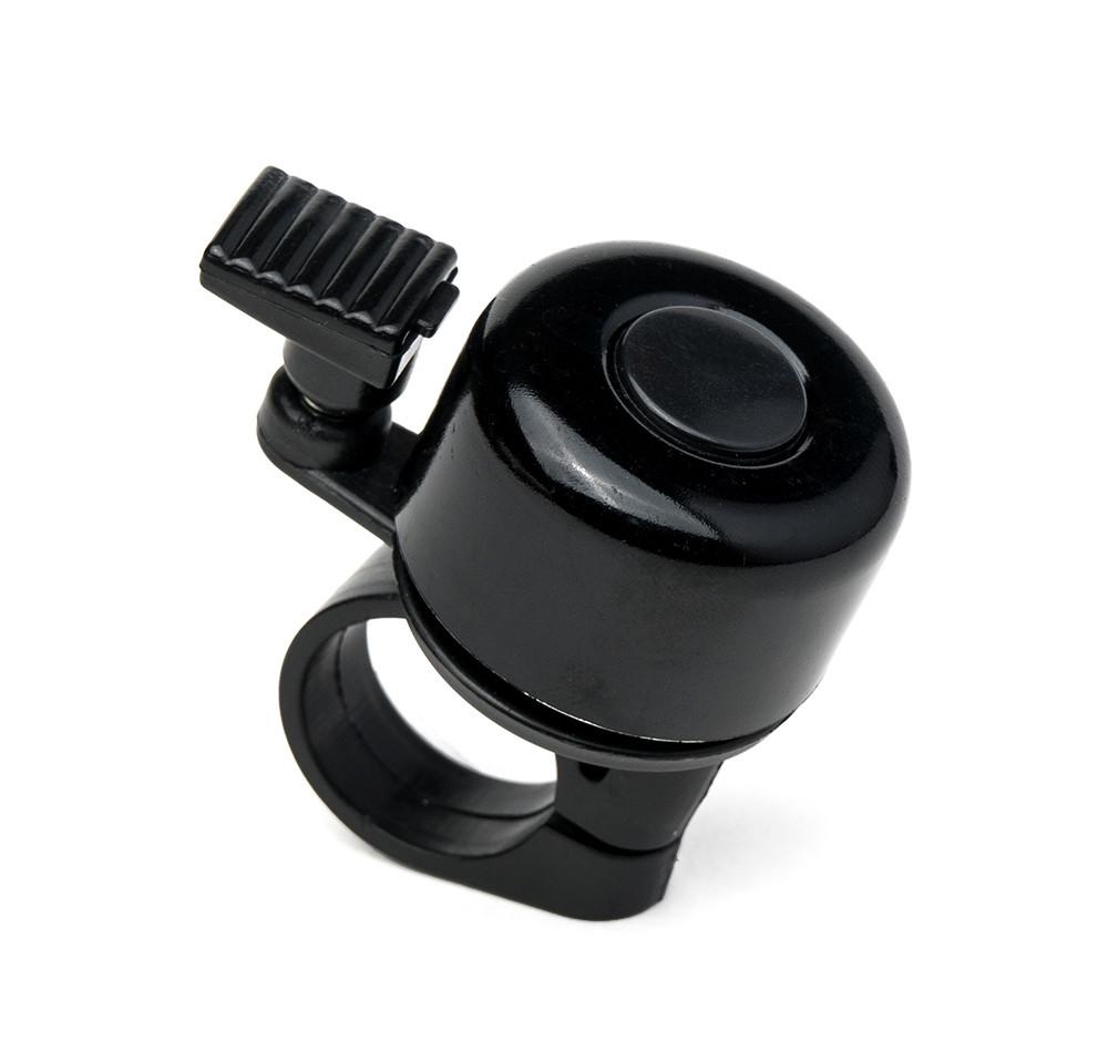 6KU Bikes Aluminum Mini Bicycle Bell Black - 1