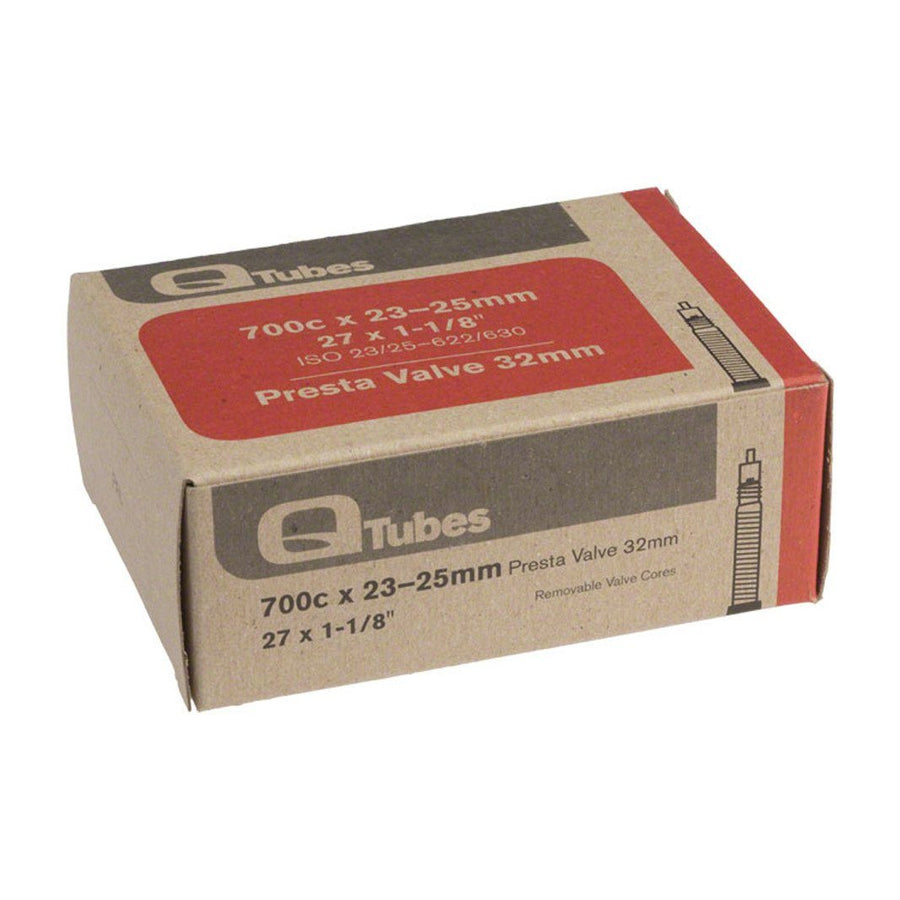 6KU Bikes Q-Tubes Presta Valve Inner Tube 700c x 23-25mm / 60mm Presta Valve - 1