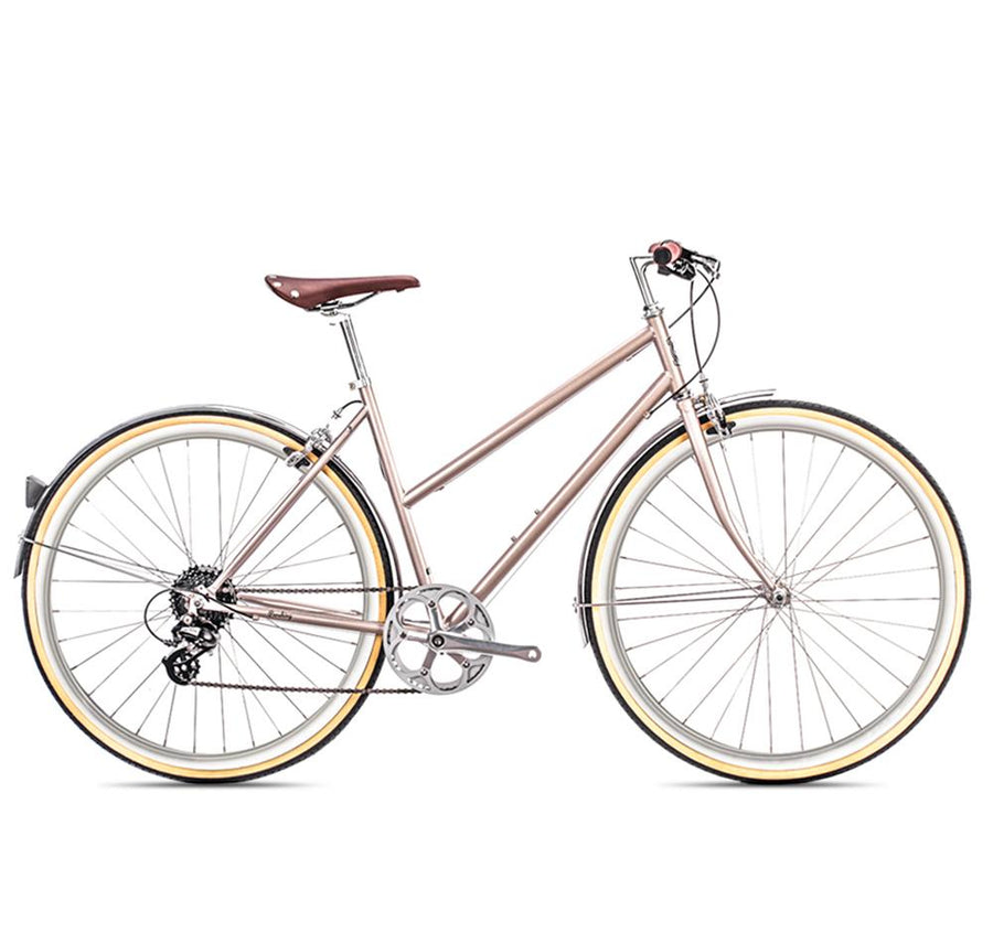 6KU Odessa 8-Speed Step-Thru Hybrid Bike