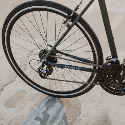 6KU Canvas Hybrid Bike