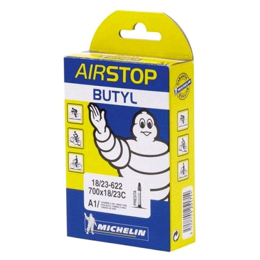 6KU Bikes Michelin Airstop Inner tube 700x25mm-32mm / 40mm Presta Valve - 1