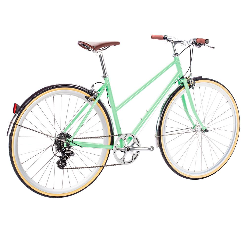 6KU Odessa 8-Speed Step-Thru Hybrid Bike