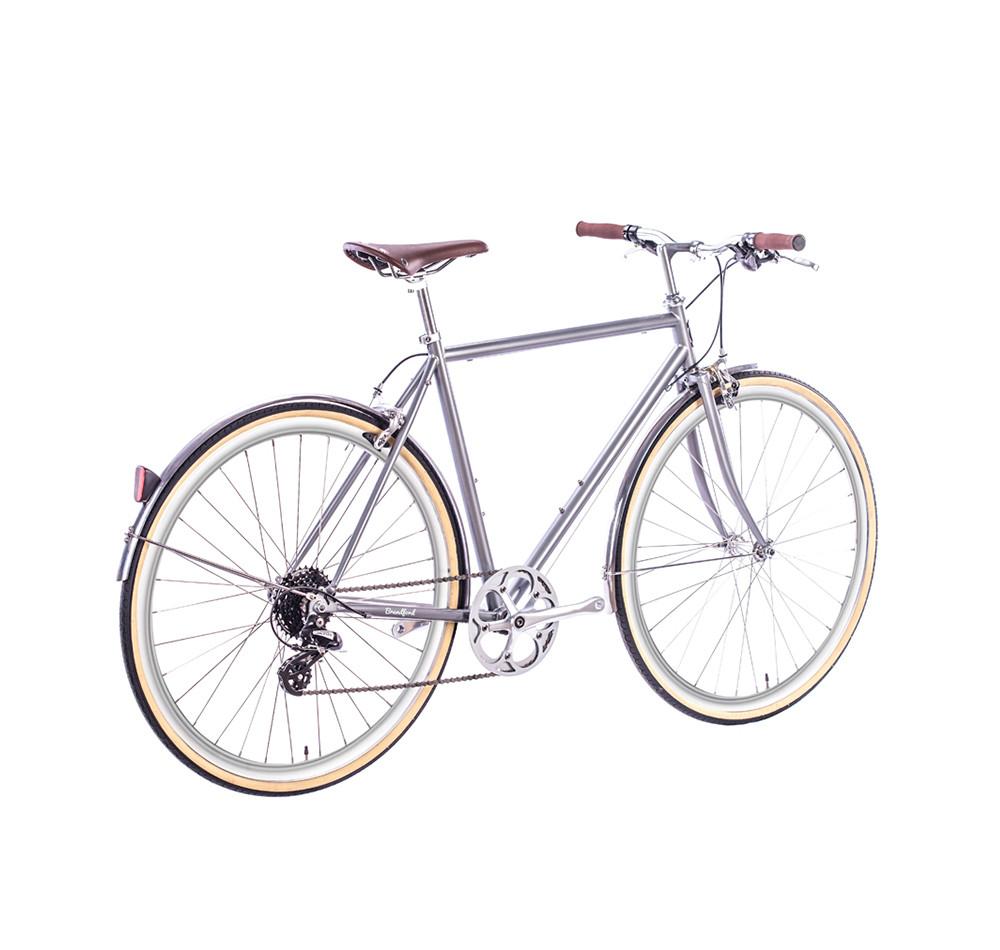 6KU Euclid Mens 8 Speed Hybrid Bike