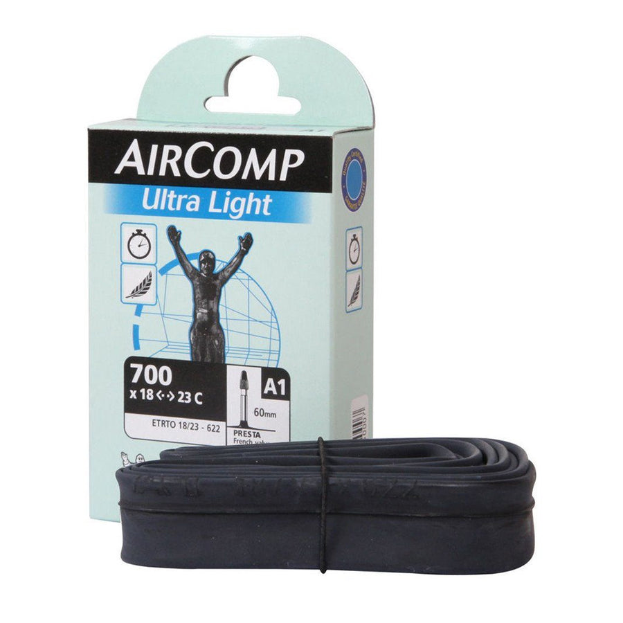 6KU Bikes Michelin AirComp UltraLight 700x18-23mm / 52mm Presta Valve - 1