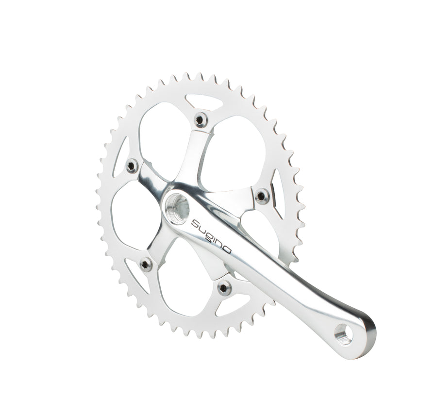 Sugino RD48 Crankset, 165L 48T Silver